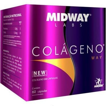 Colágeno Way 60caps - Midway