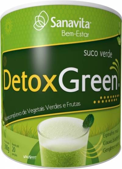 DetoxGreen 300g - Sanavita