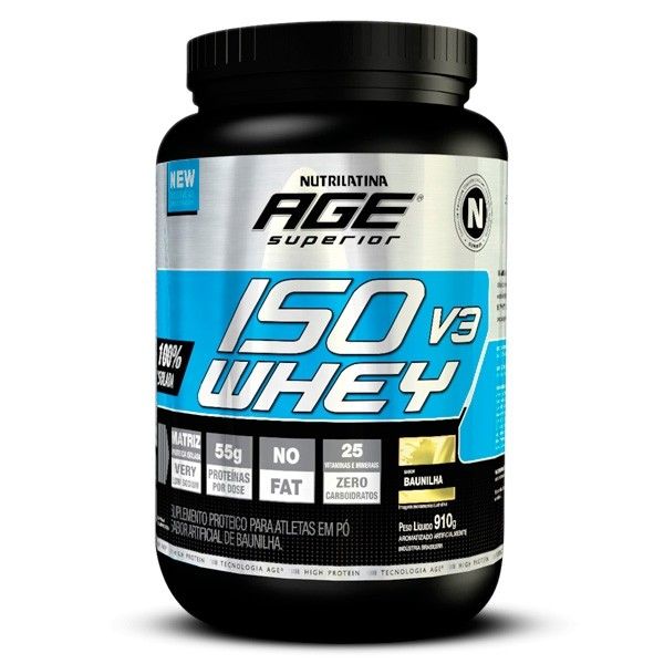 Iso Whey V3 910g - Nutrilatina